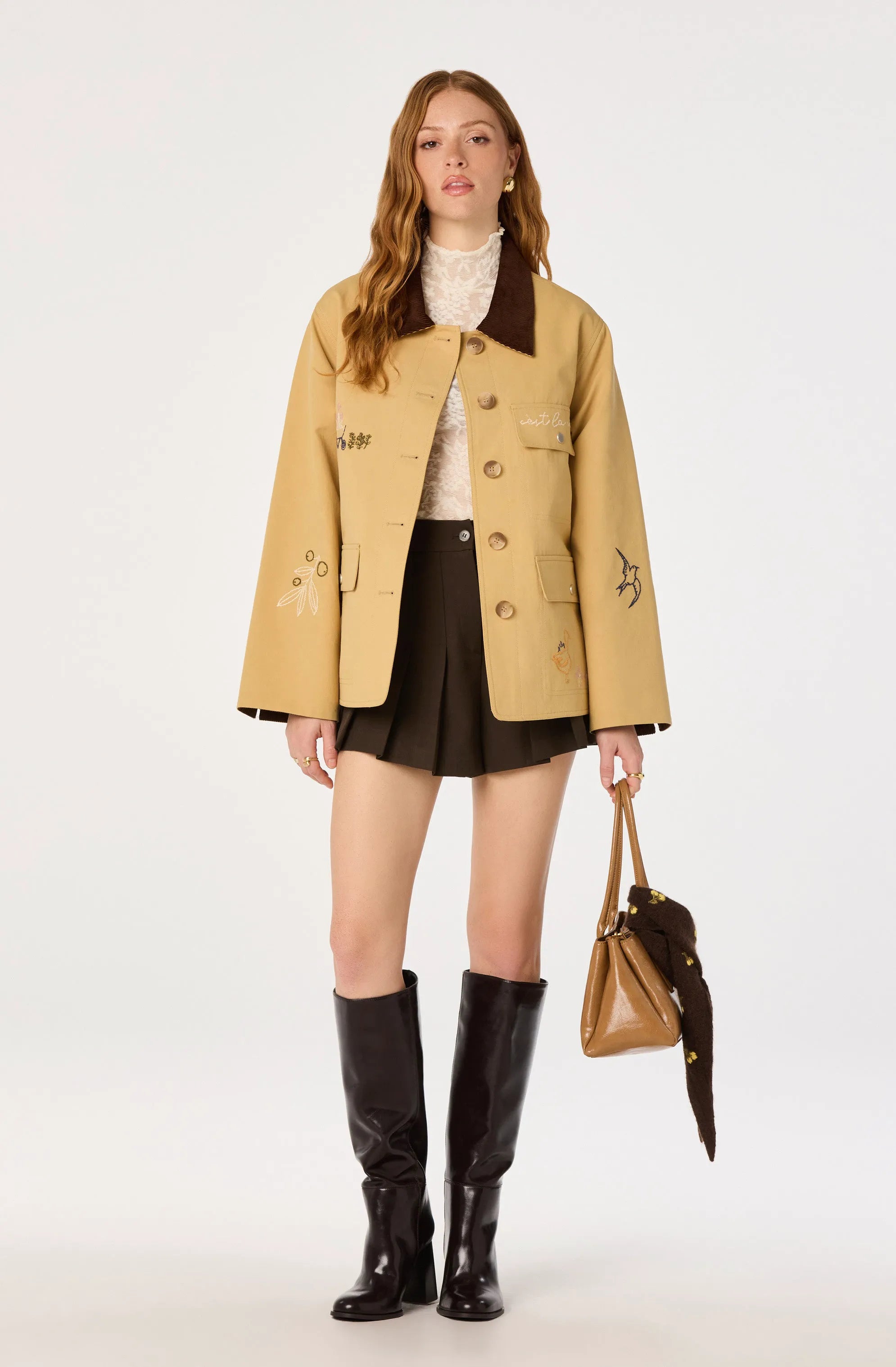 Khaki brown