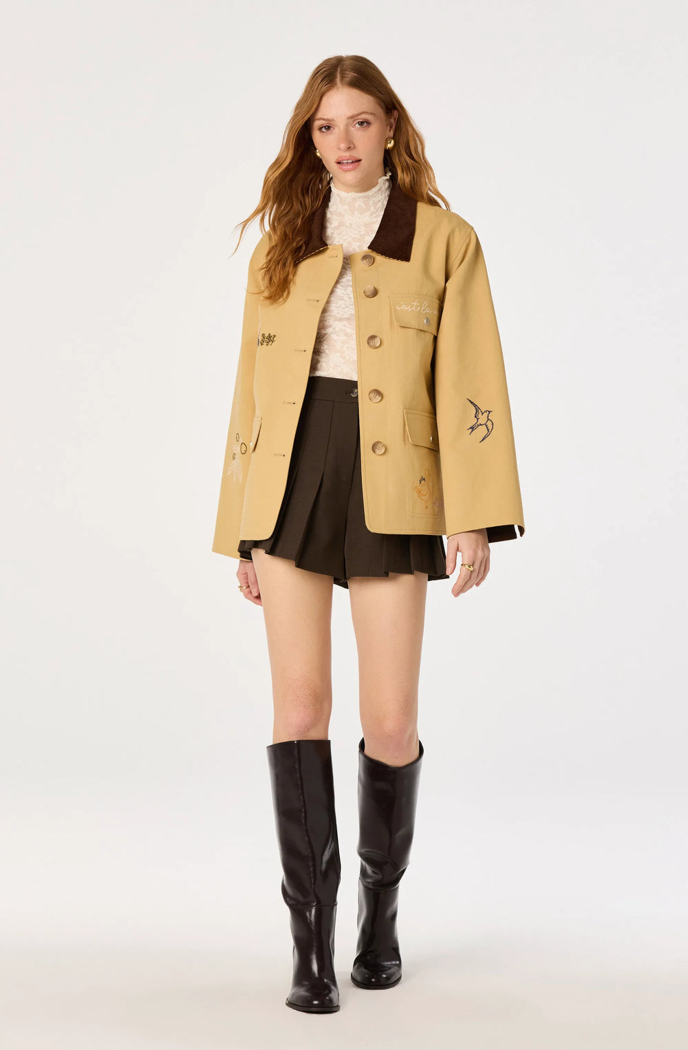 Khaki brown