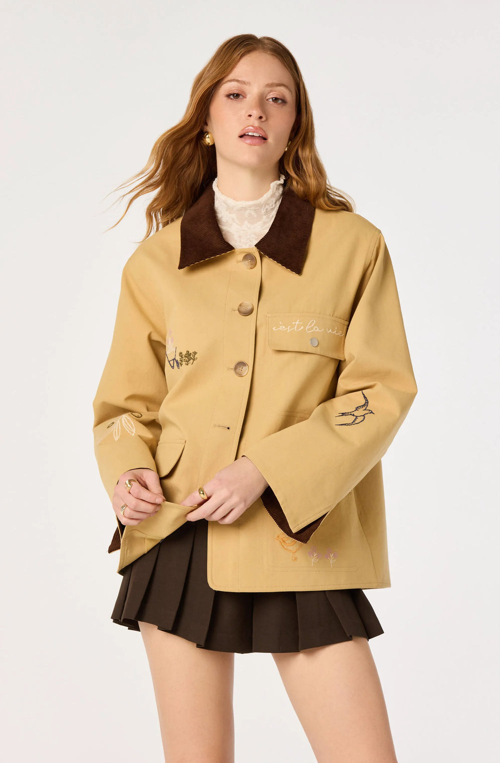 Khaki brown