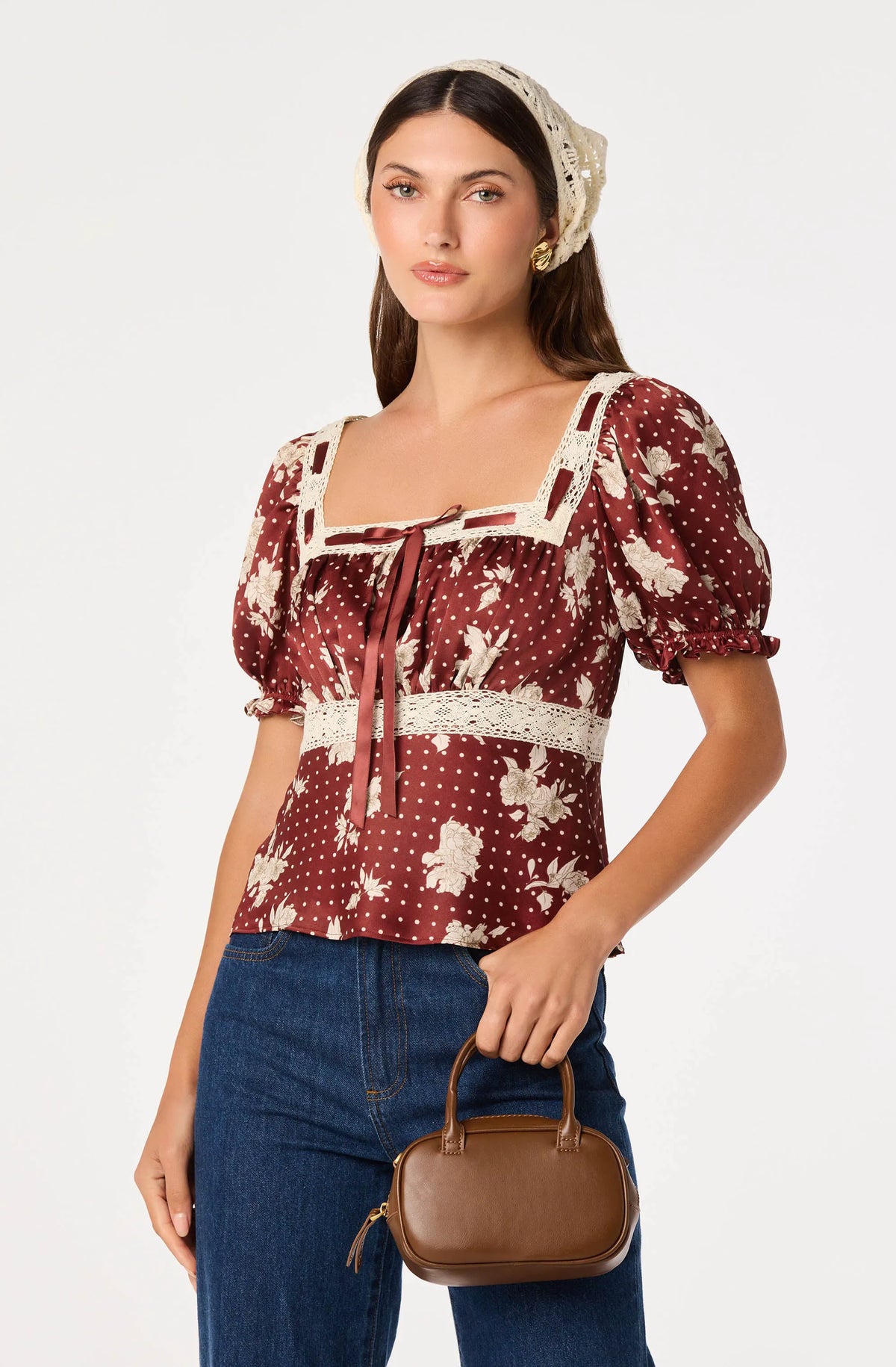 Wine polka dot