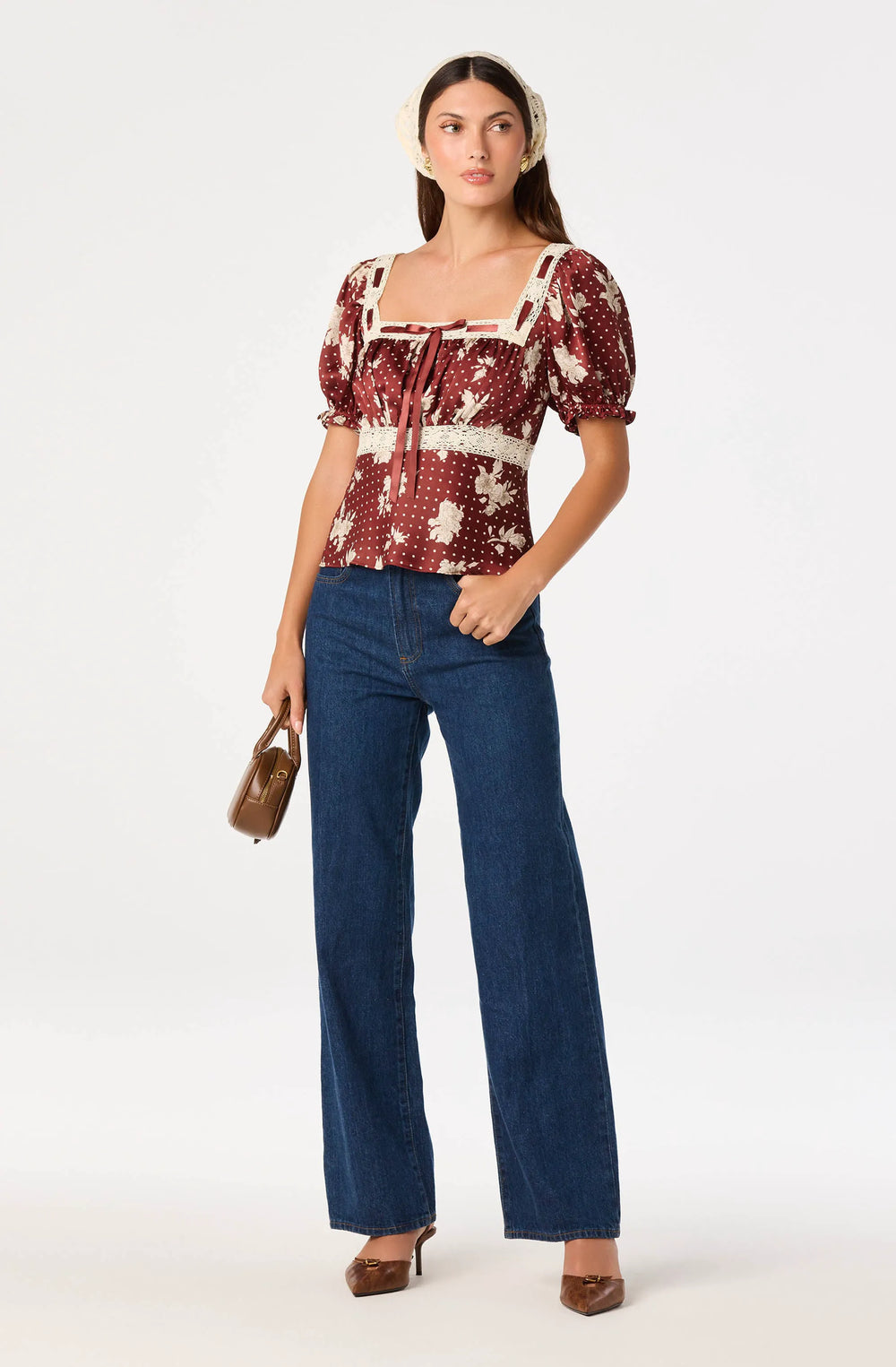 Wine polka dot