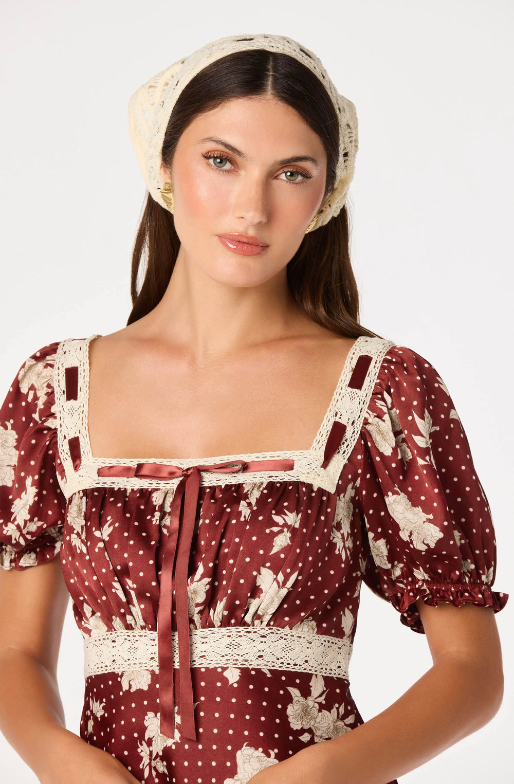 Wine polka dot