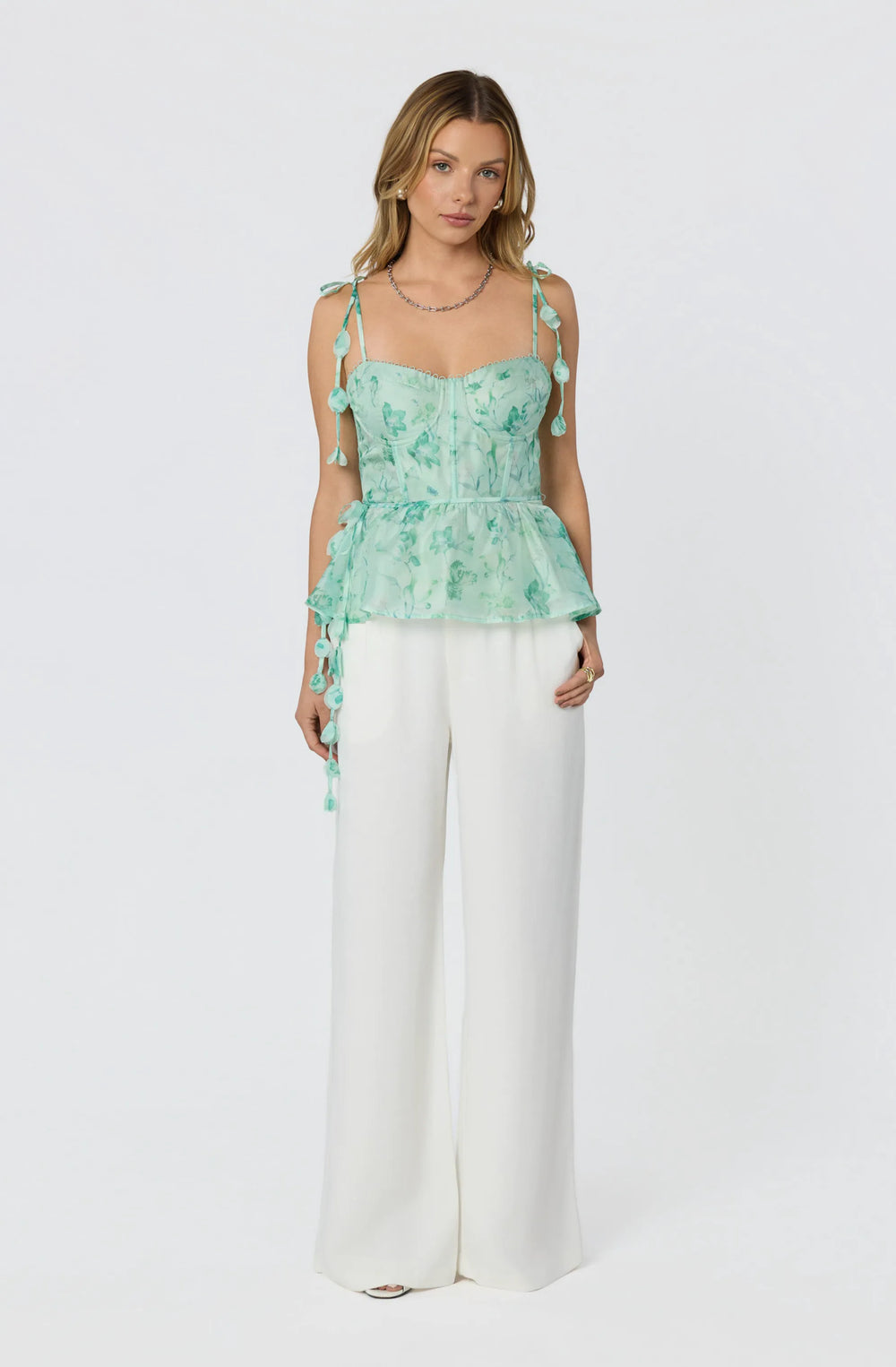 Green floral