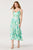 Teal multi floral