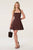 Brown polka dot