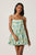 Green abstract fl