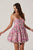 Pink multi floral