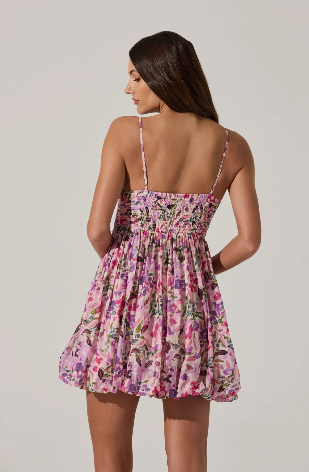 Pink multi floral
