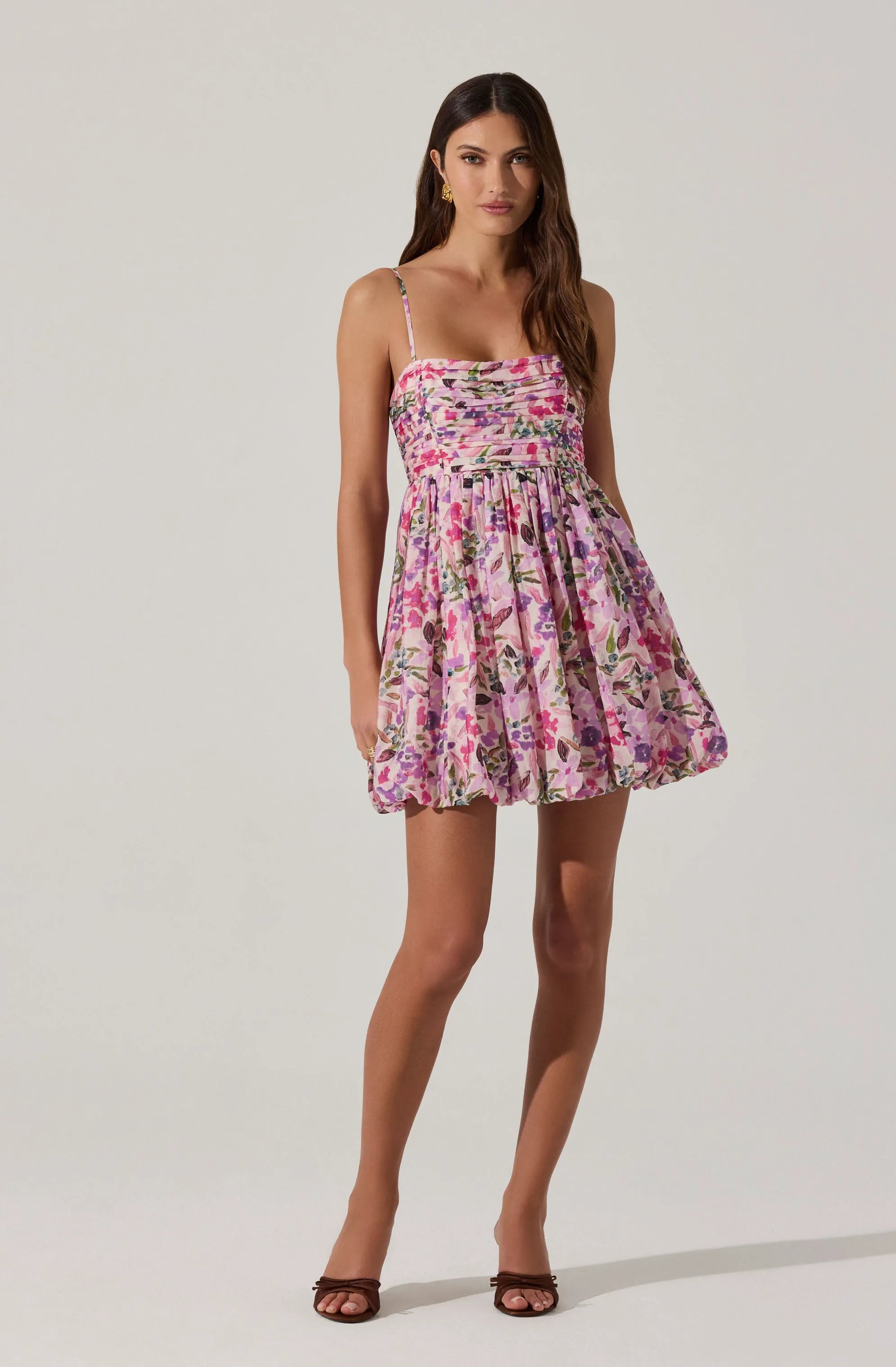 Pink multi floral