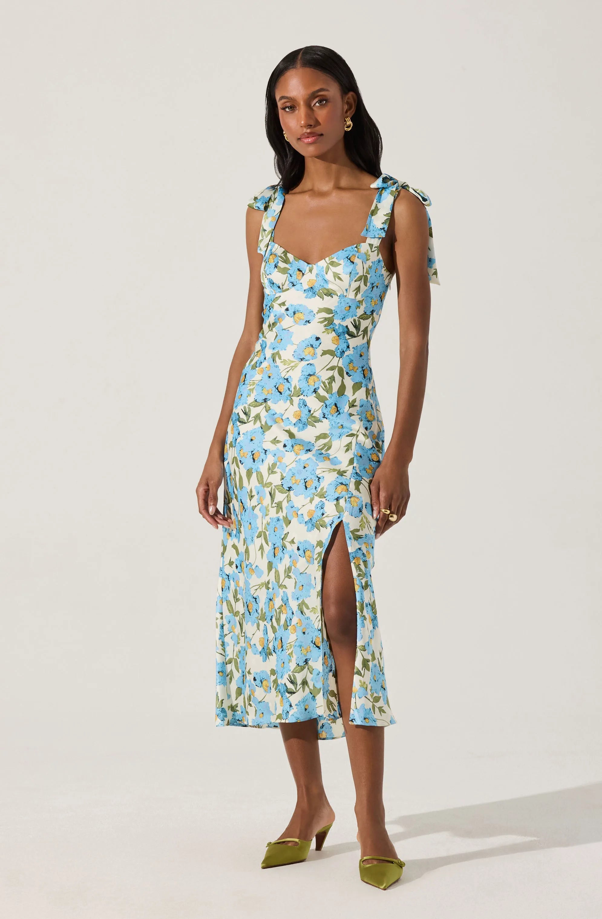 Blue floral