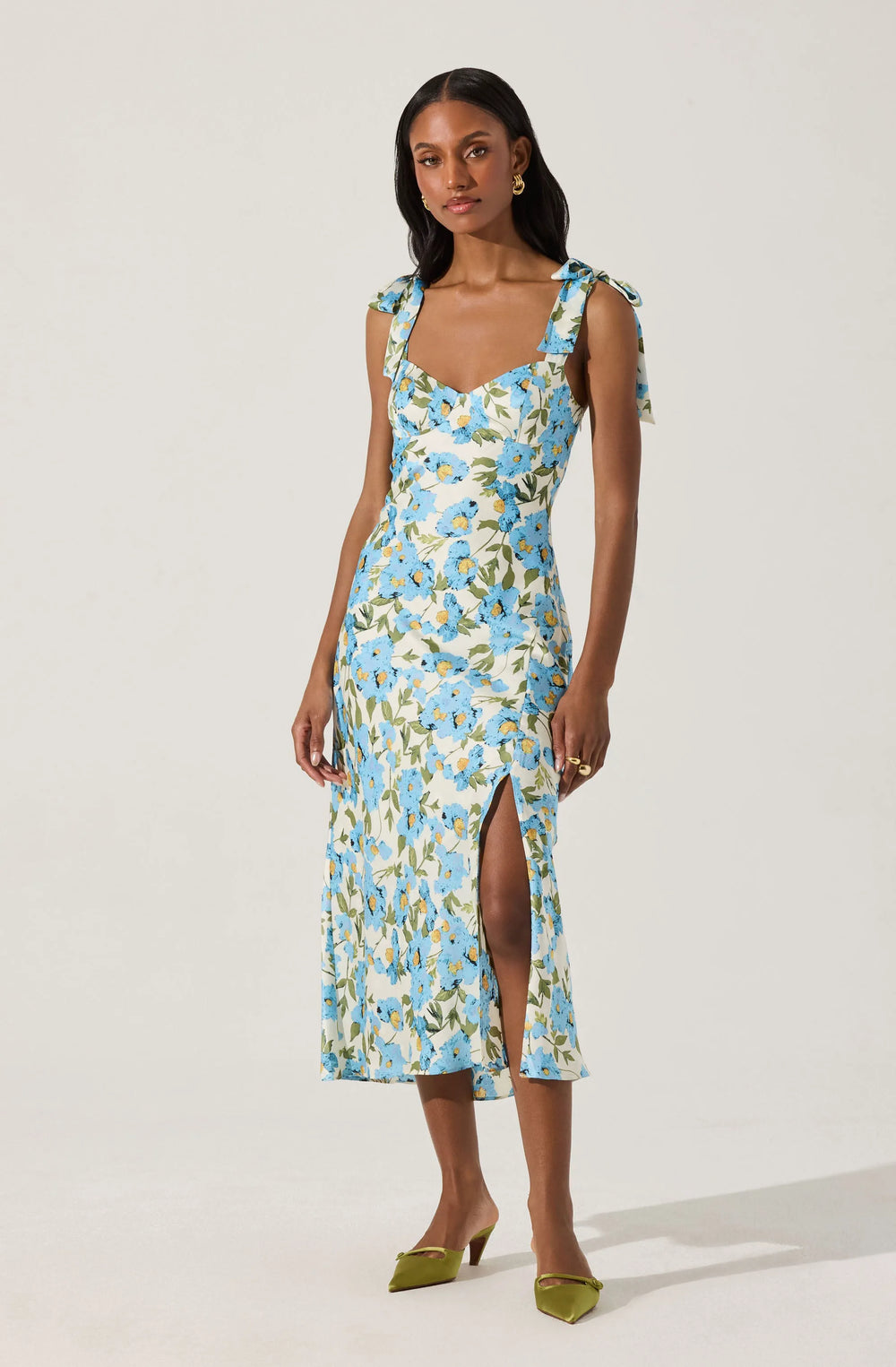 Blue floral
