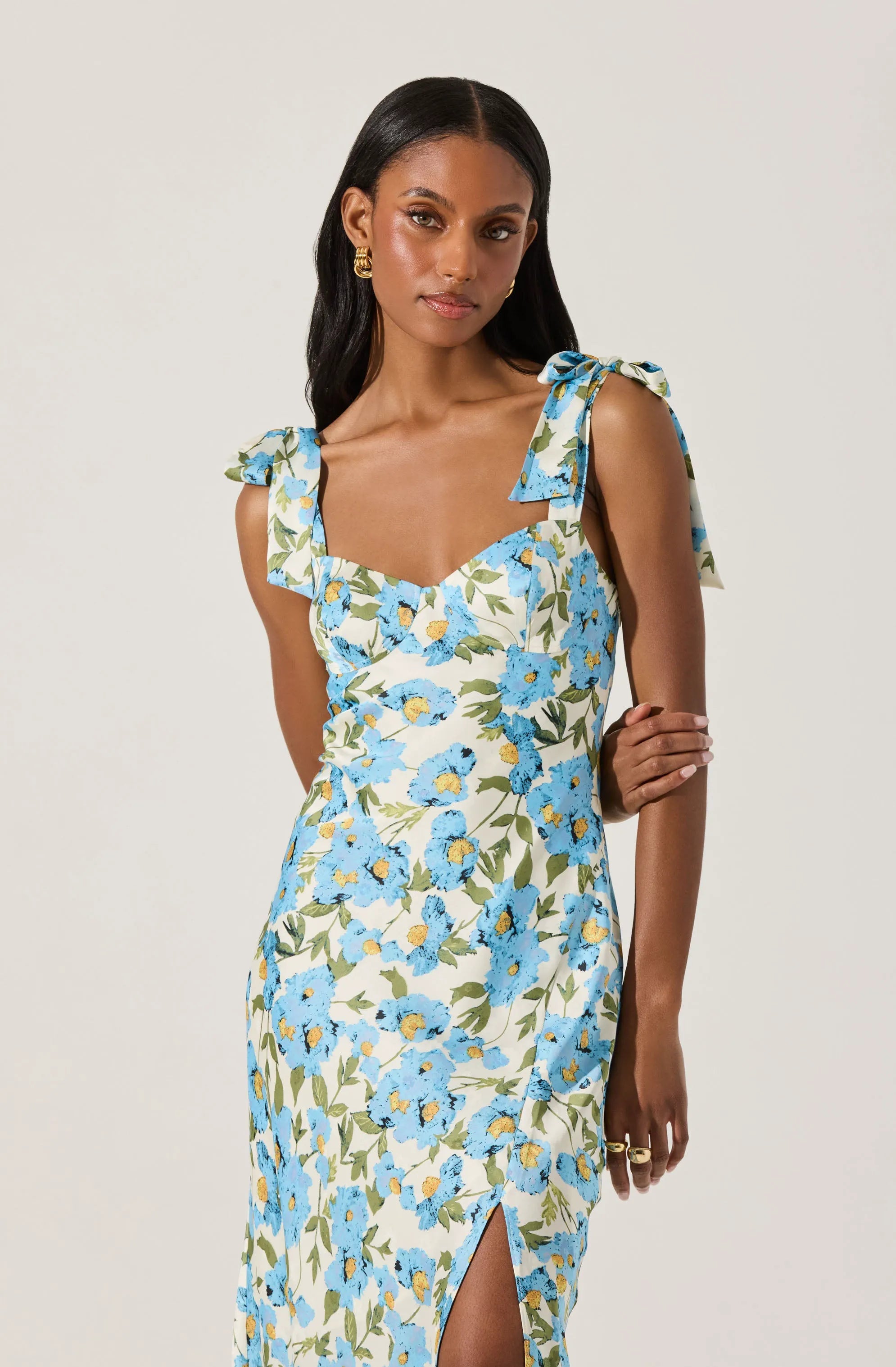 Blue floral