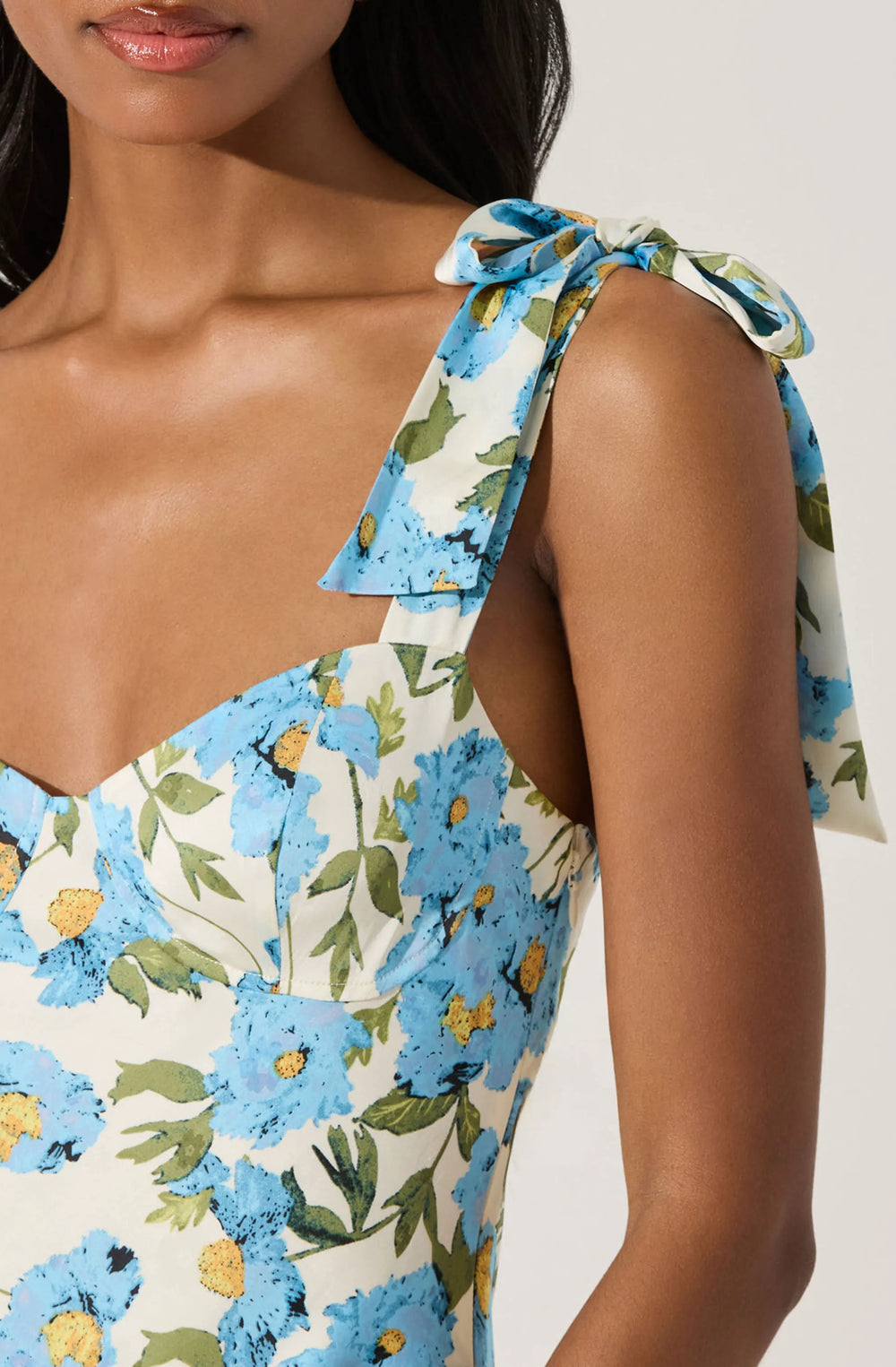 Blue floral