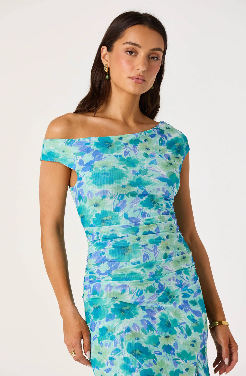 Blue floral