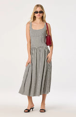 Black gingham