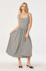 Black gingham