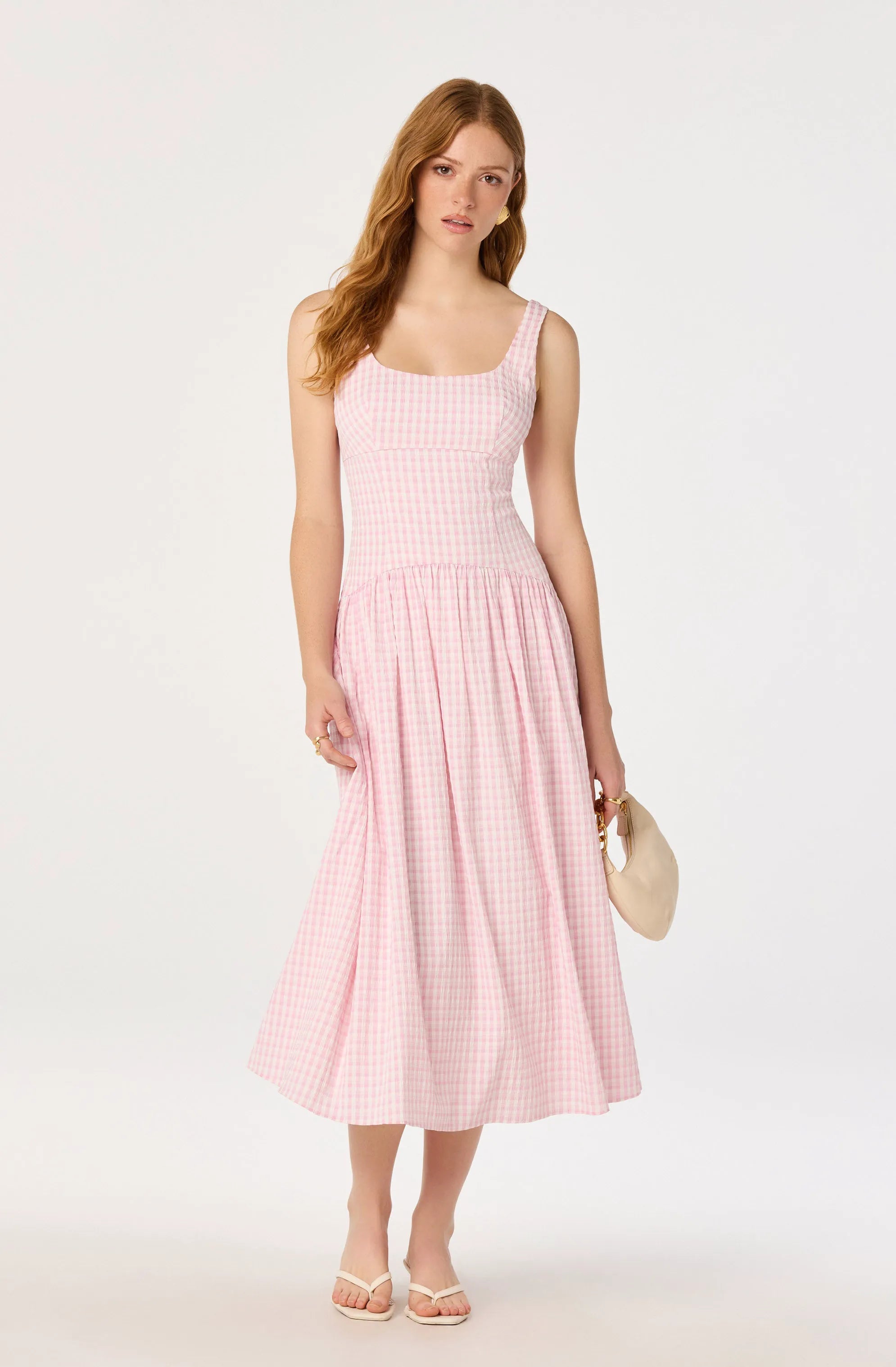 Pink gingham
