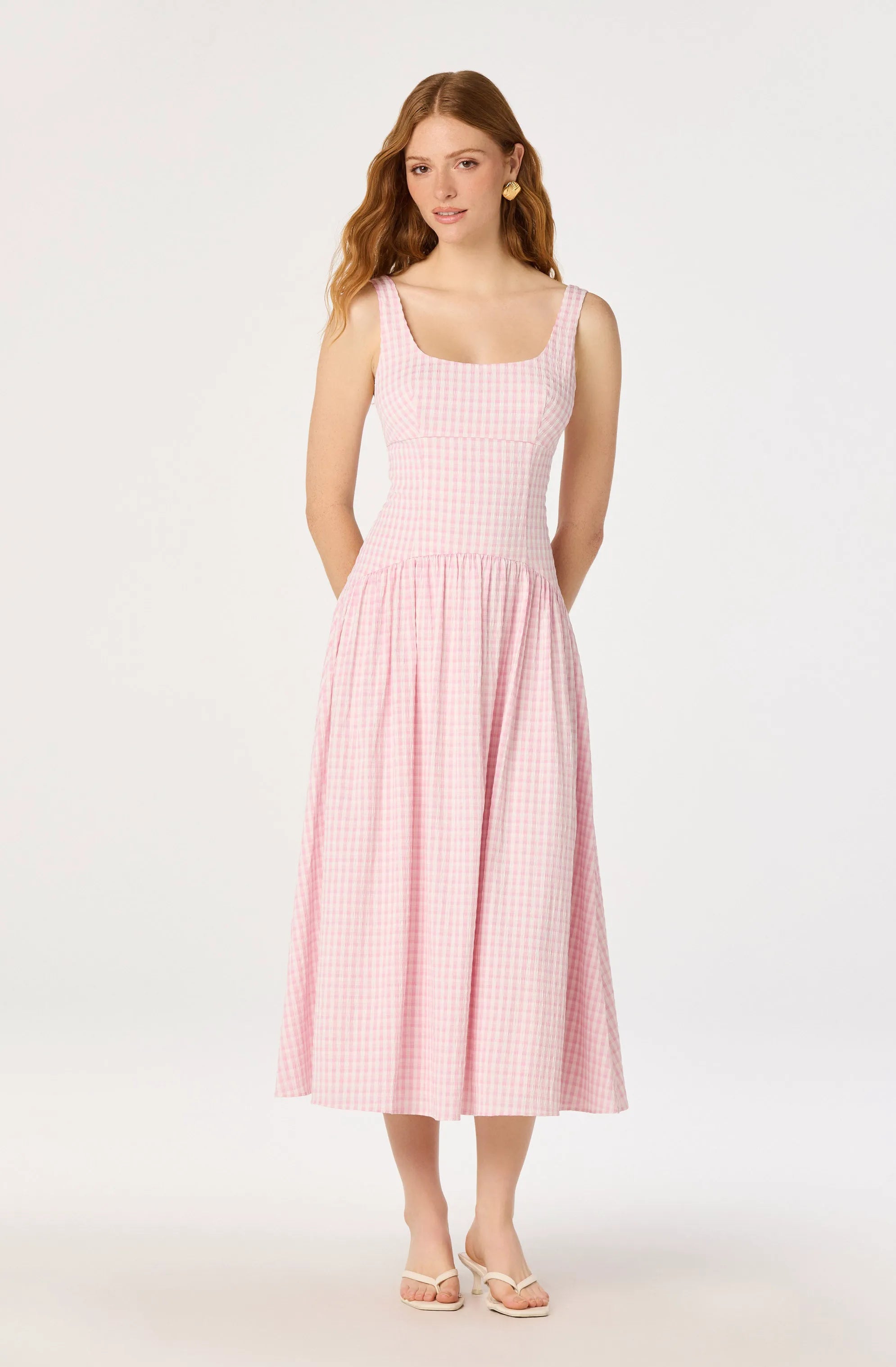 Pink gingham
