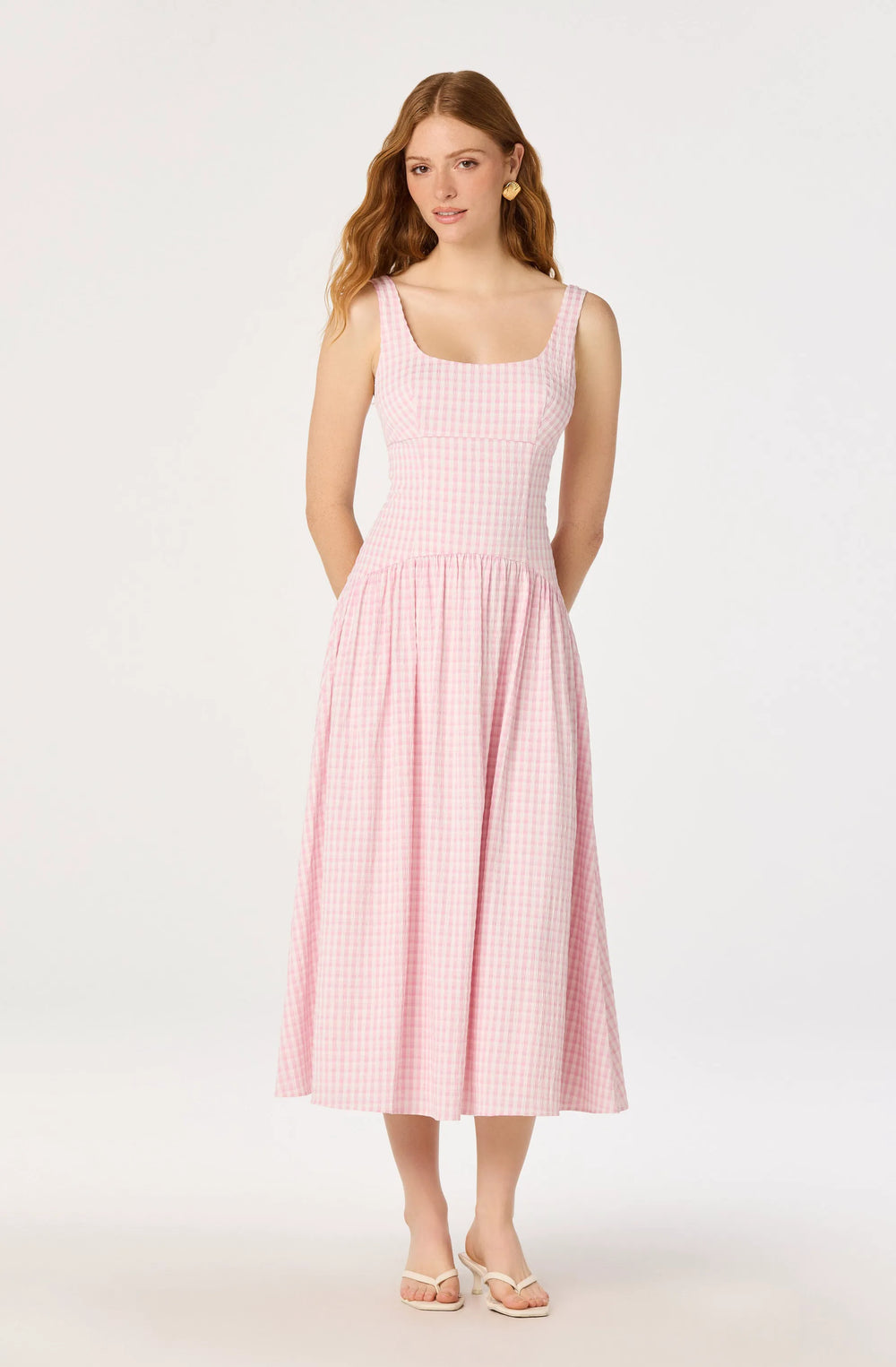 Pink gingham