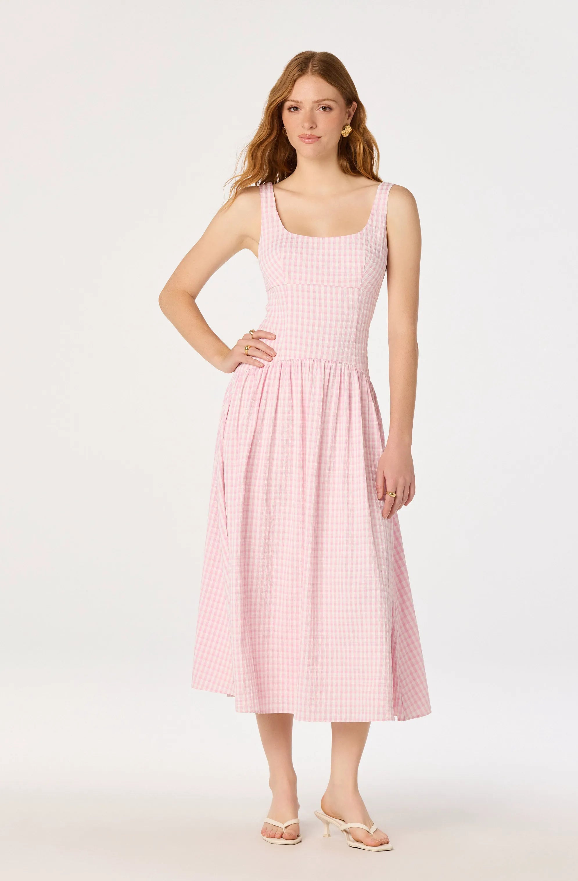 Pink gingham
