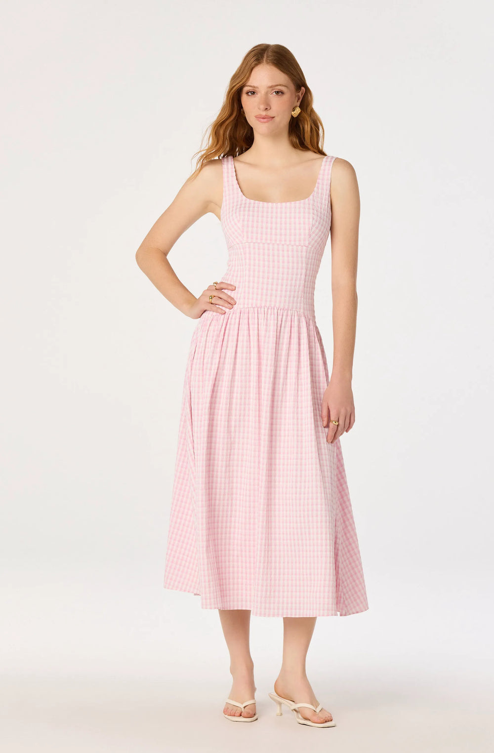 Pink gingham