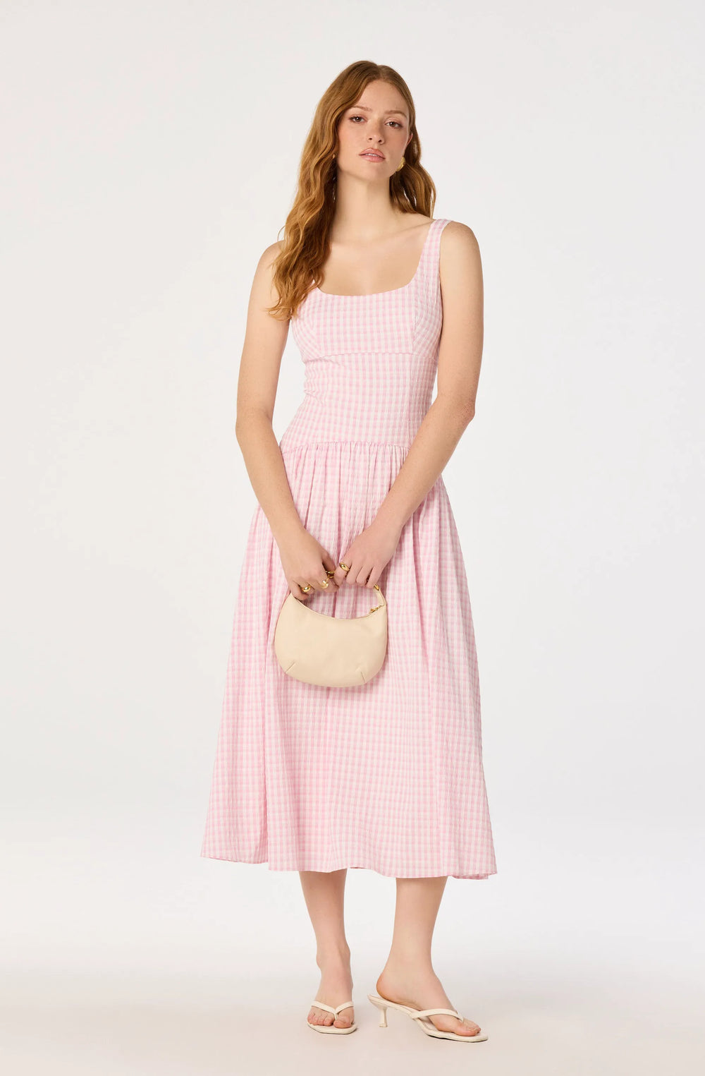 Pink gingham