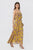 Yellow purple floral