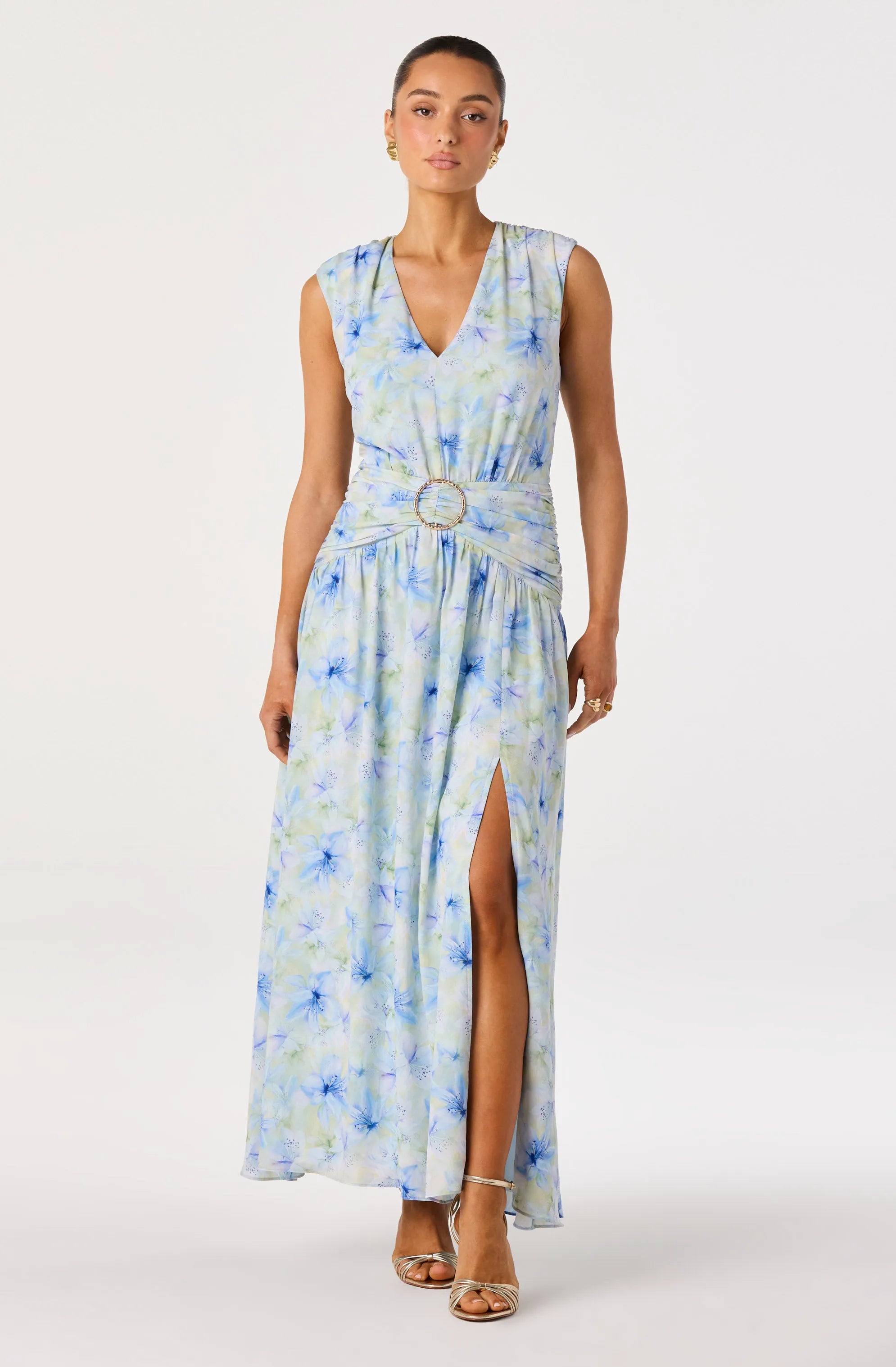 Blue floral
