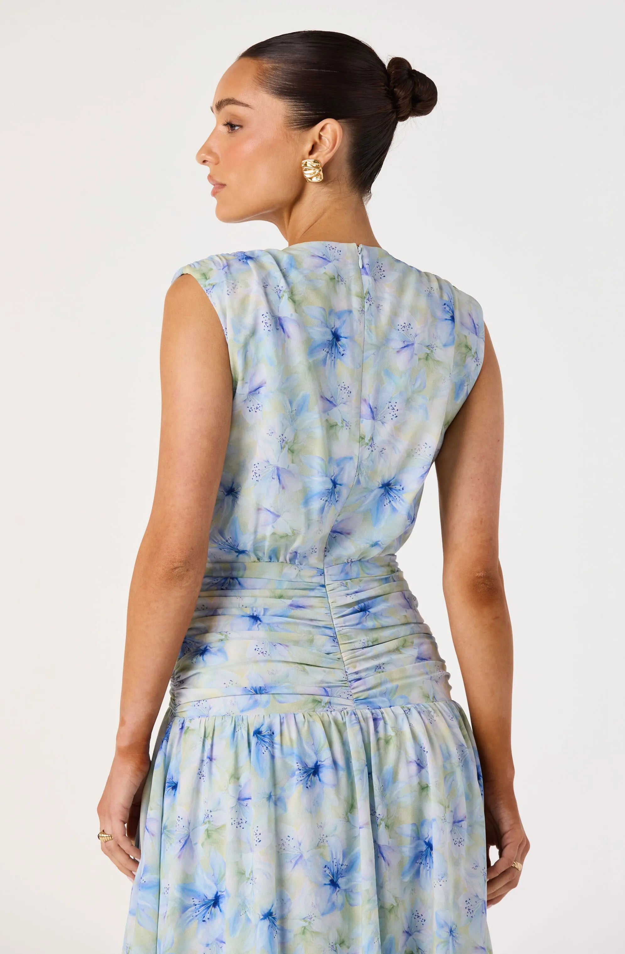 Blue floral