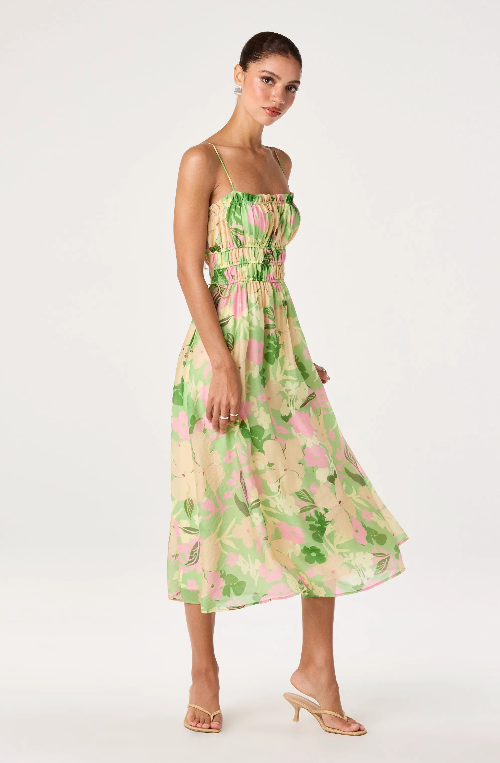 Green floral