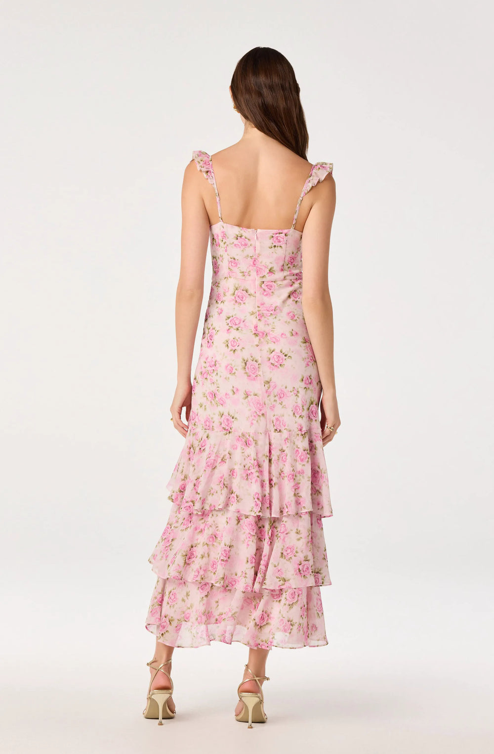 Pink multi floral