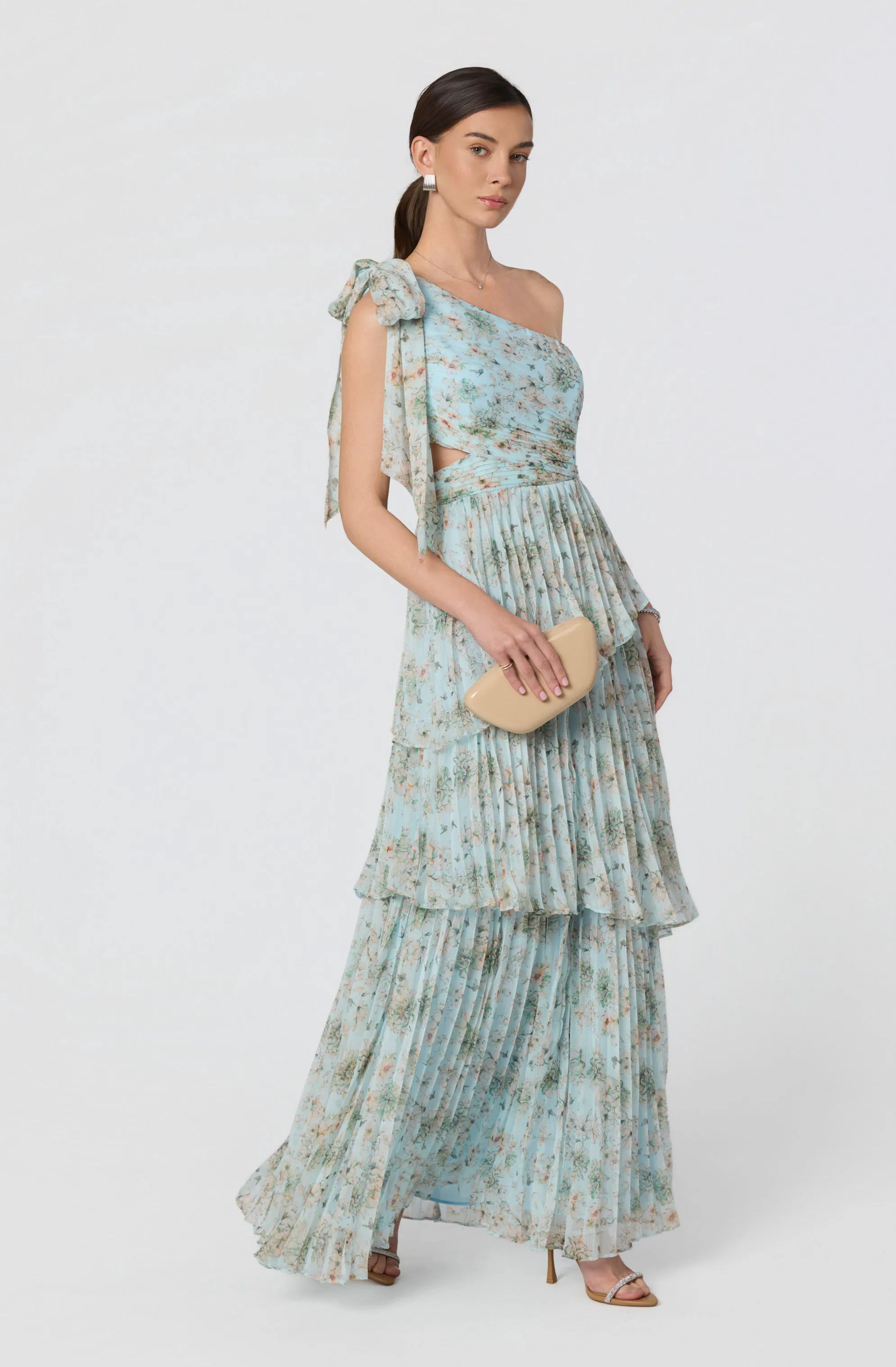 Light blue floral