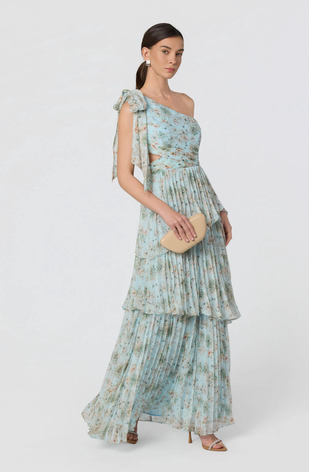 Light blue floral