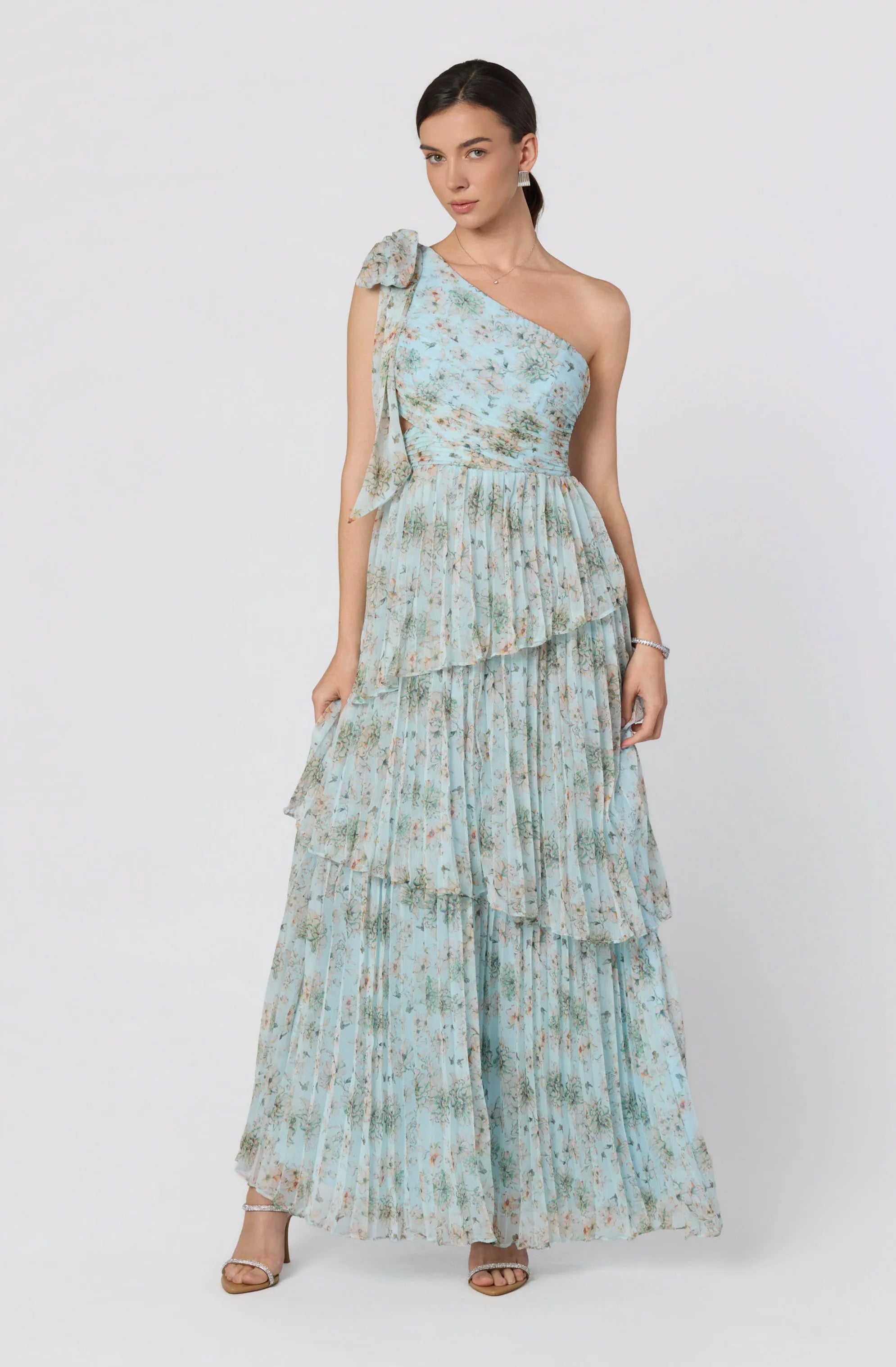 Light blue floral