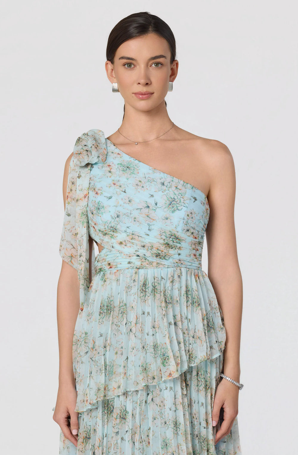 Light blue floral
