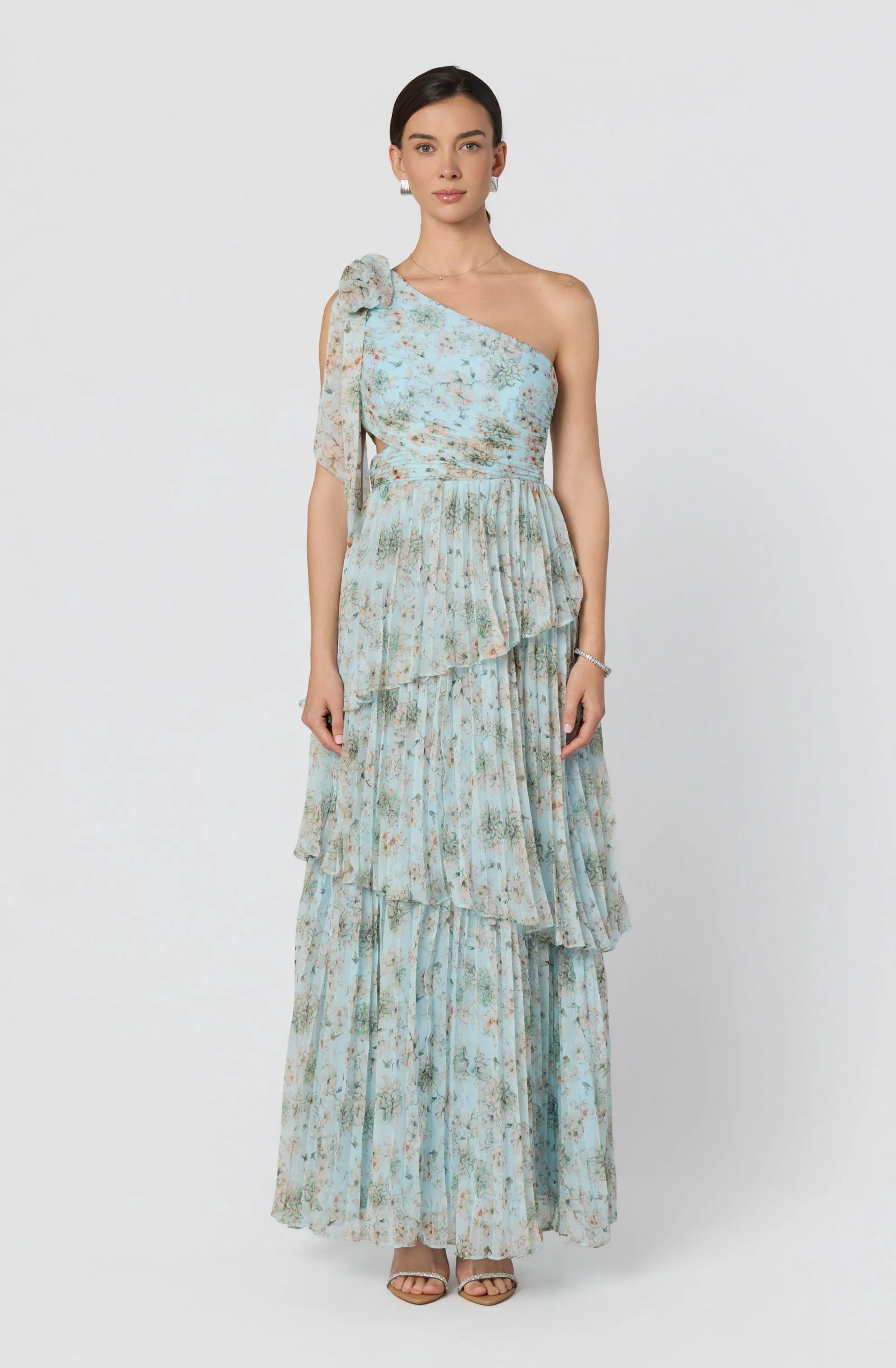 Light blue floral