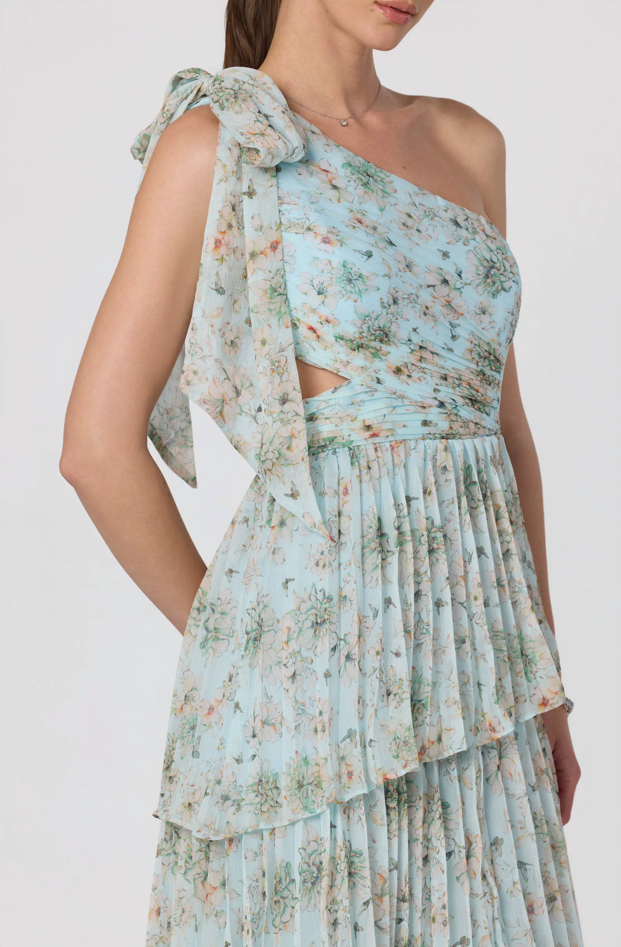 Light blue floral