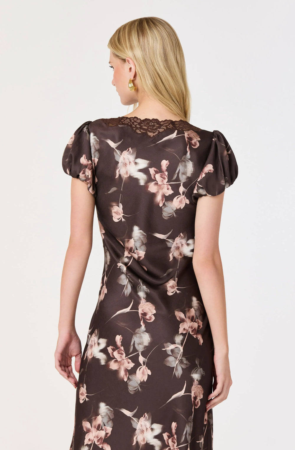 Brown floral