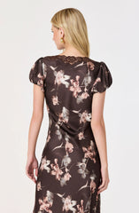 Brown floral