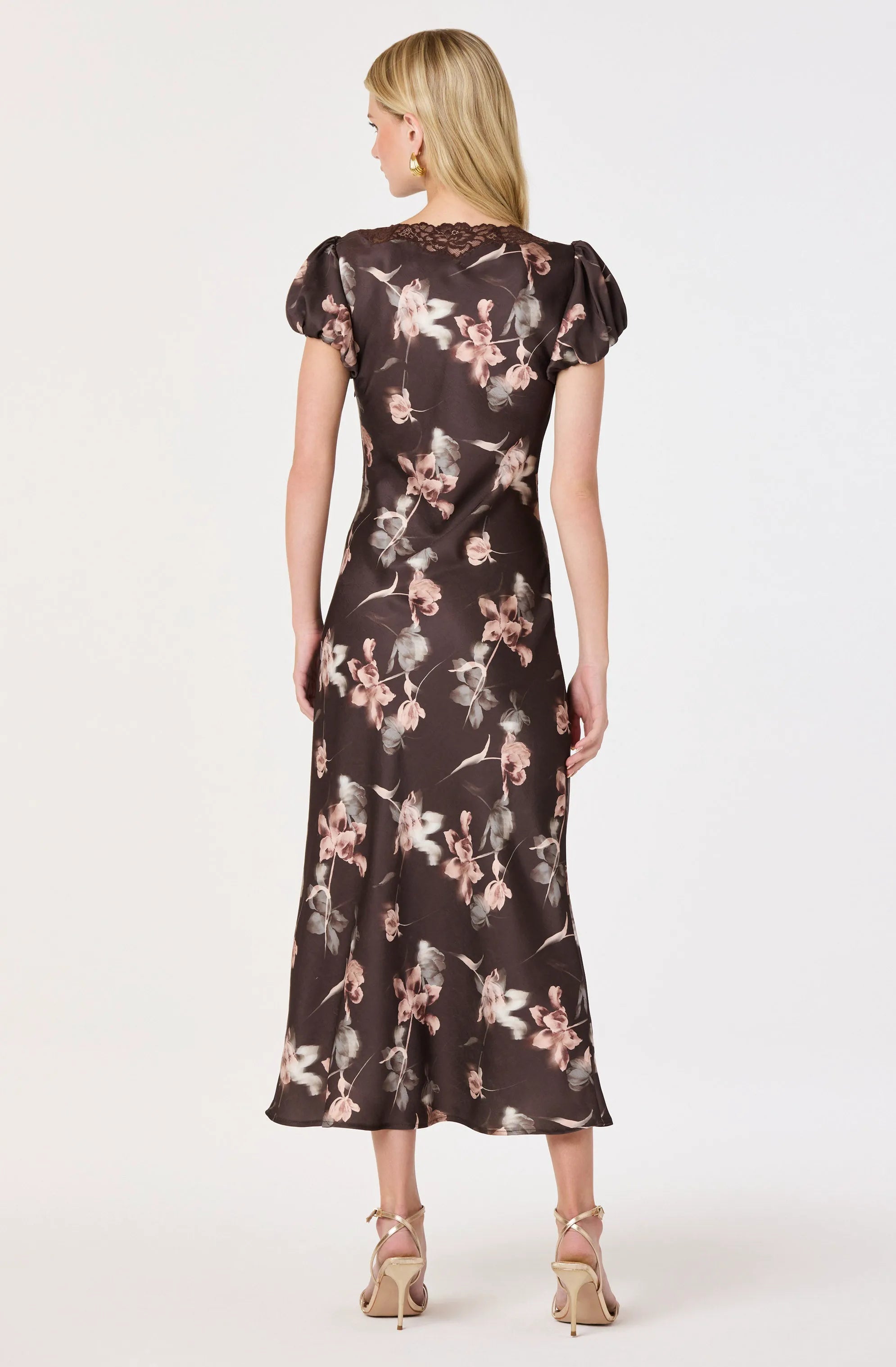 Brown floral