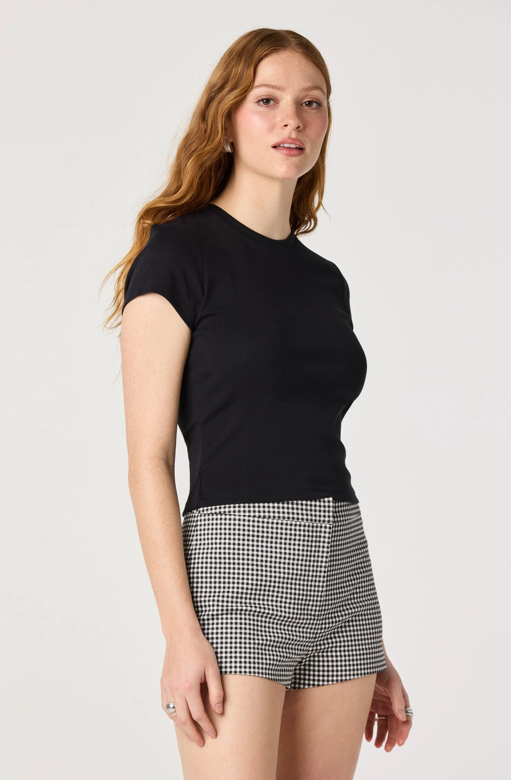 Black gingham