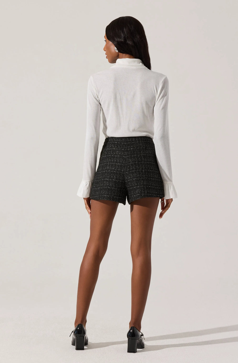 Black tweed