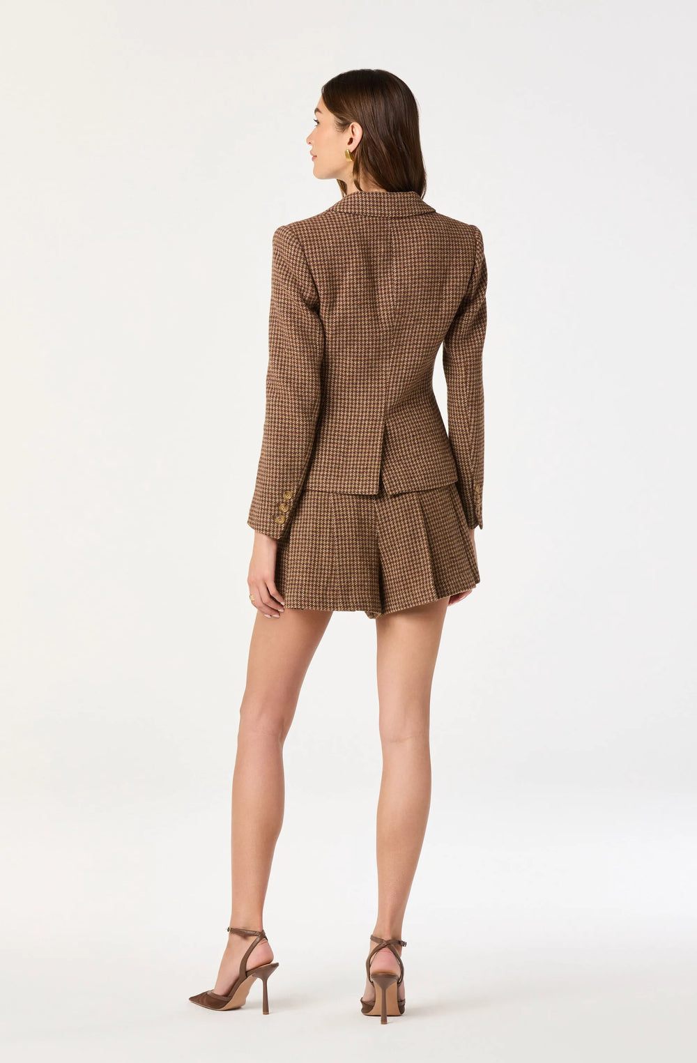 Brown plaid