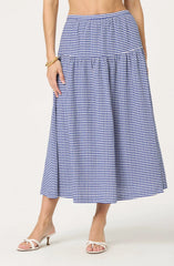 Blue gingham