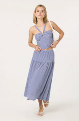 Blue gingham