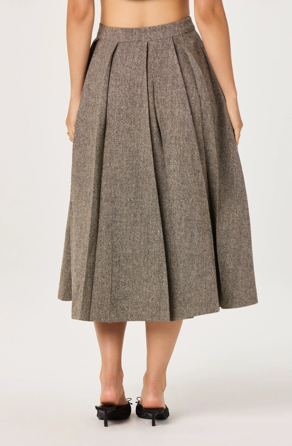 Taupe black fleck