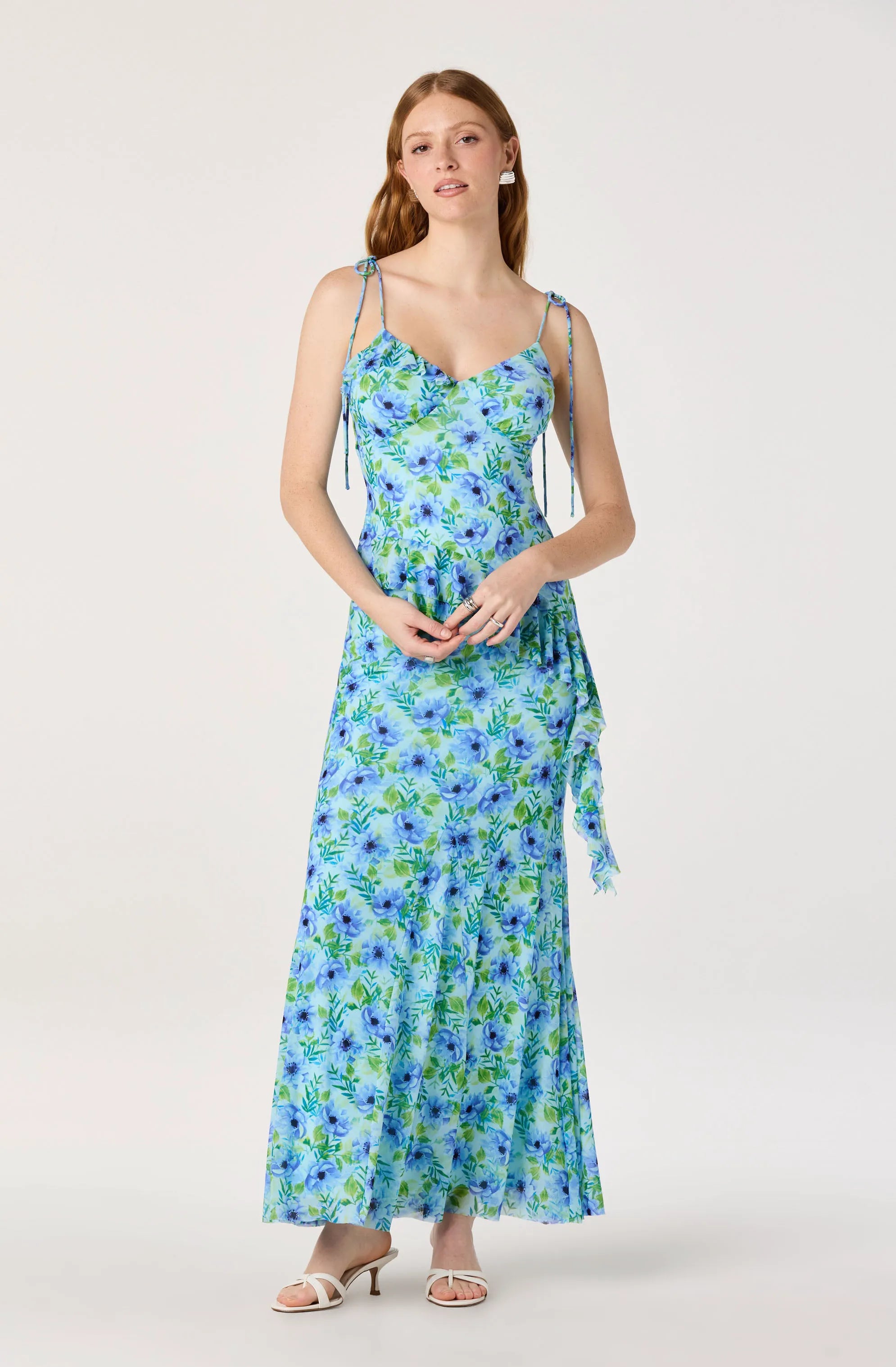 Blue floral