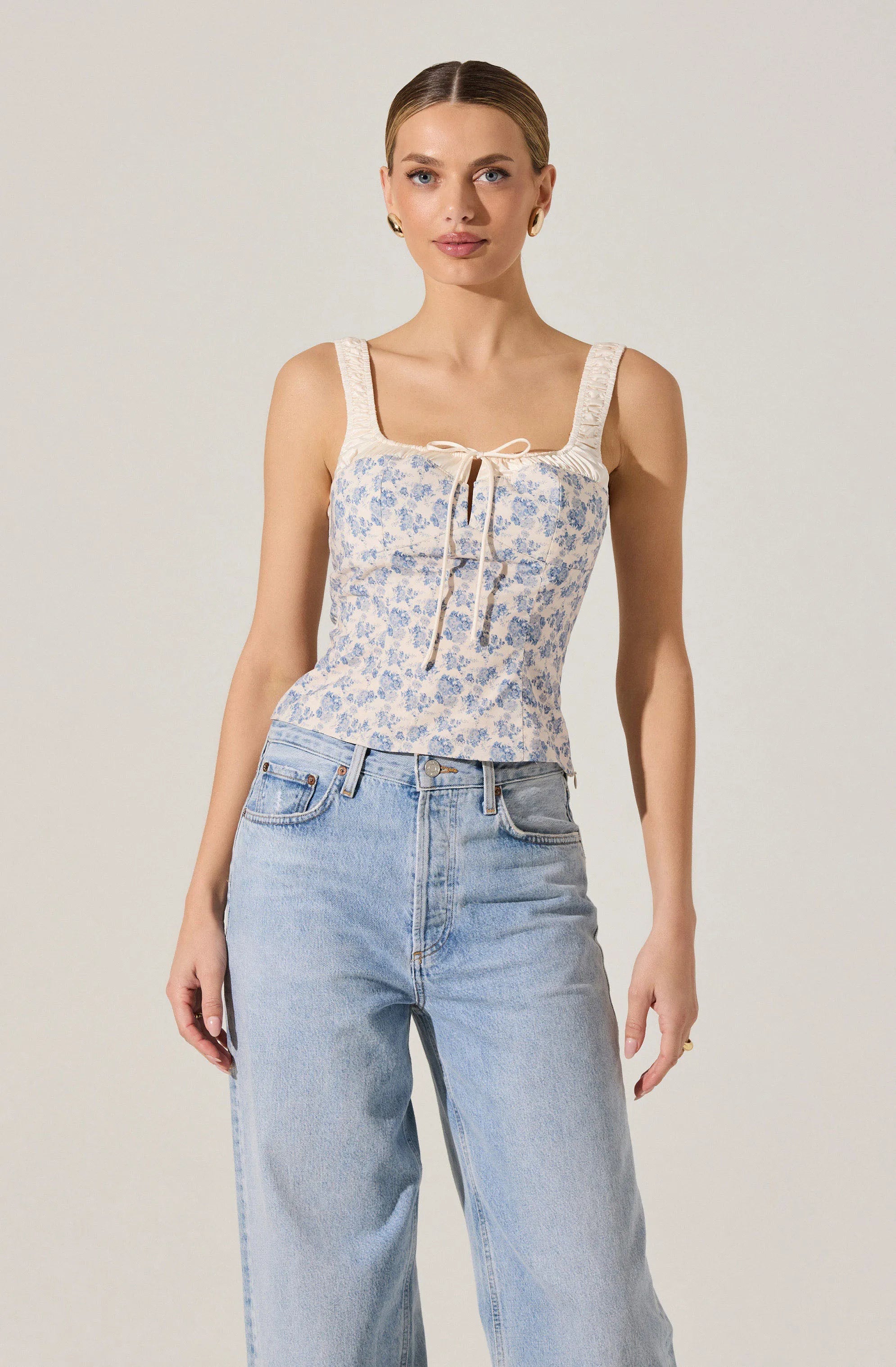 Blue floral