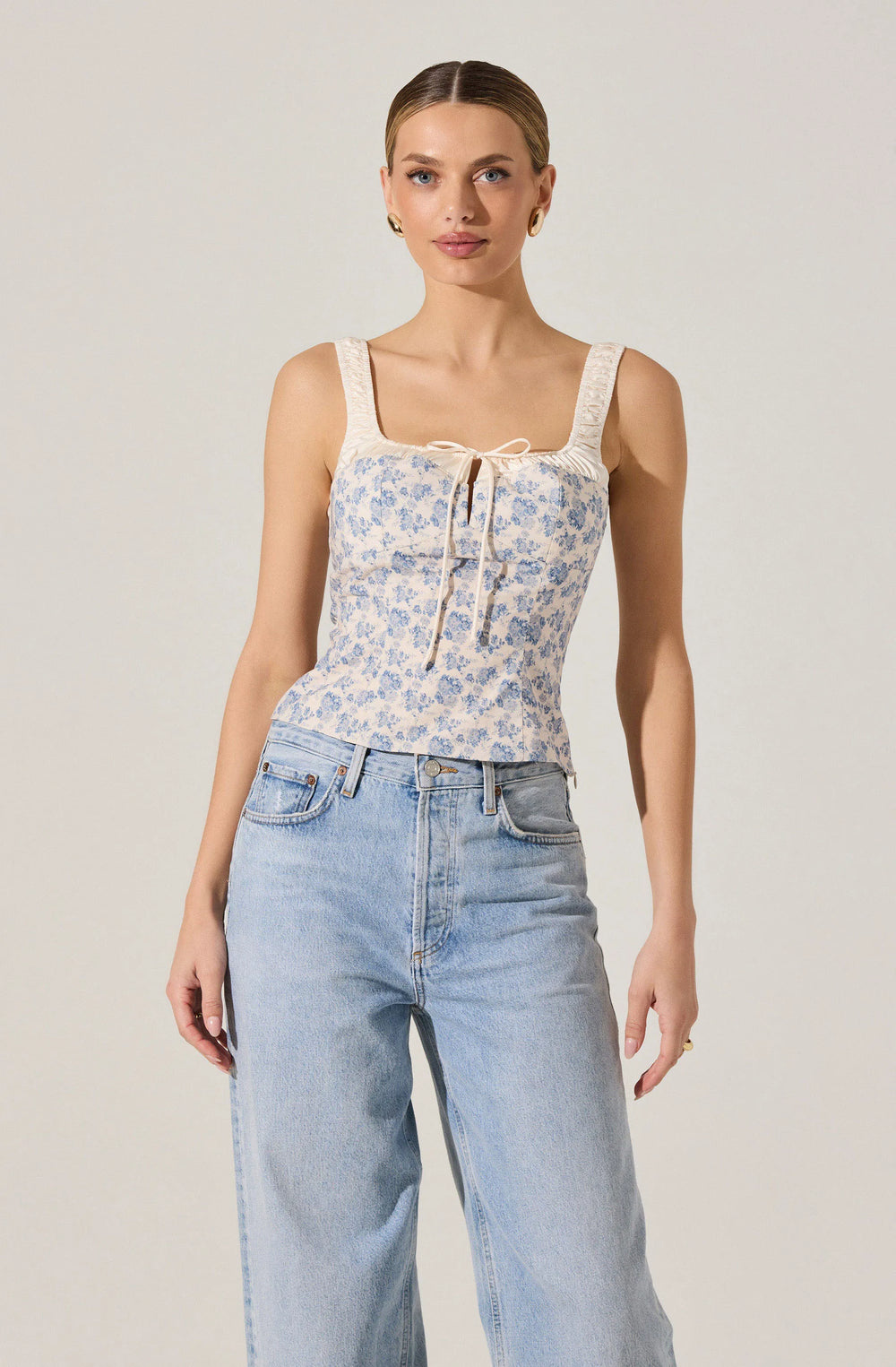 Blue floral