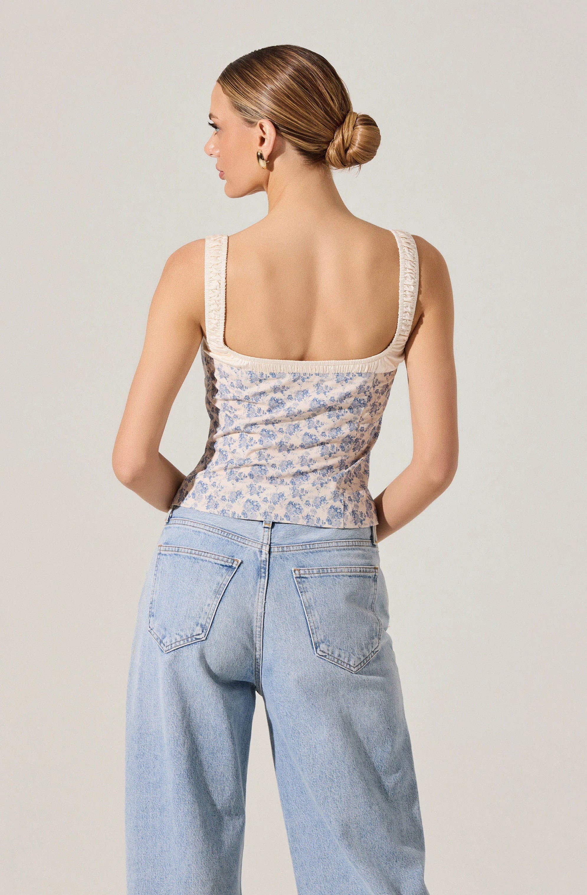 Blue floral